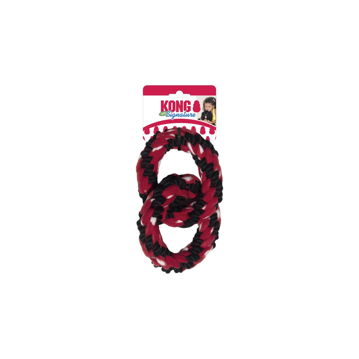 KONG Signature Rope Double Ring Tug