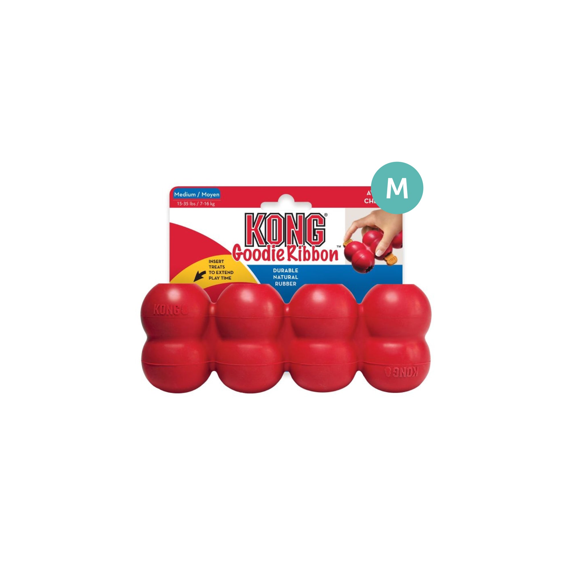KONG Classic Goodie Ribbon