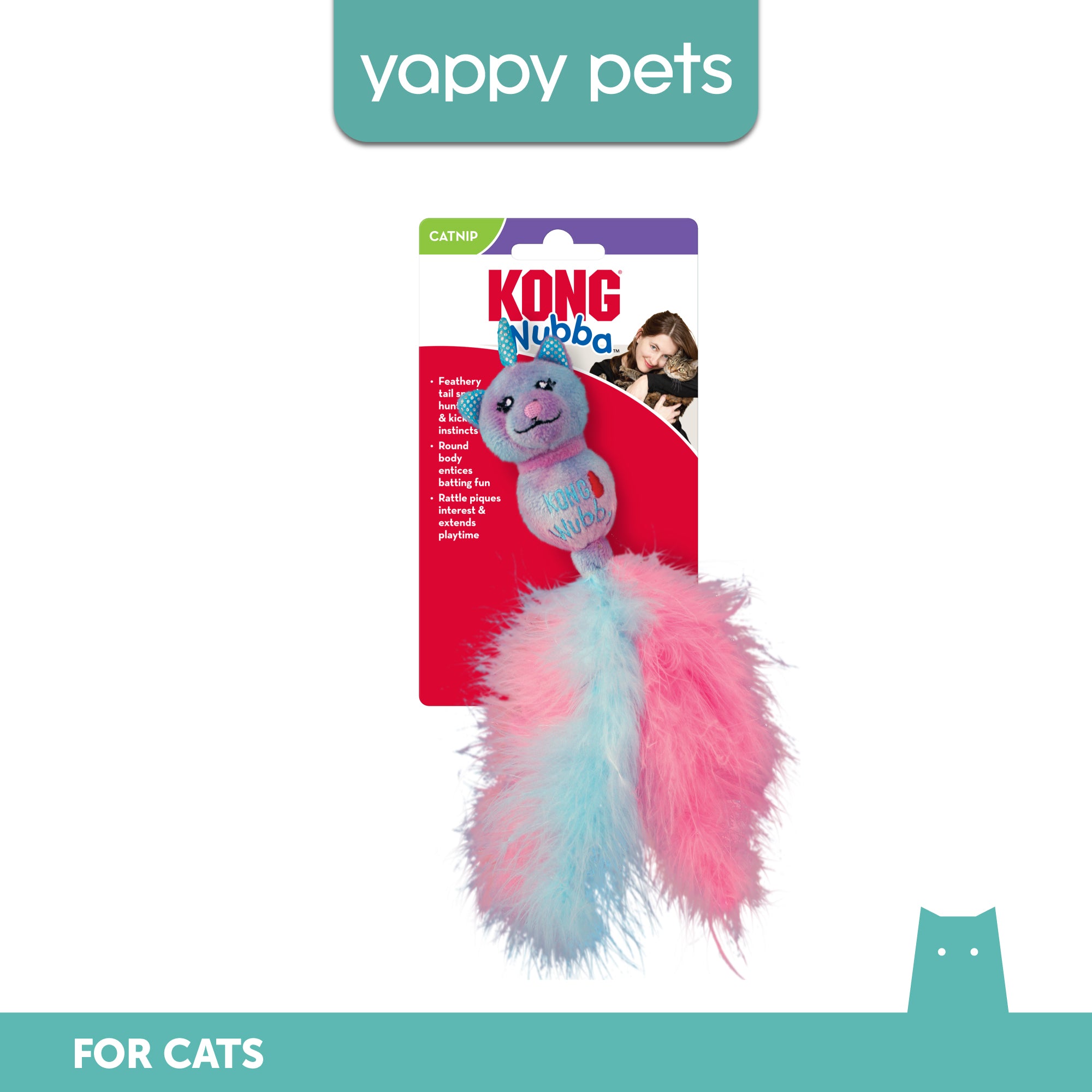 KONG Cat Wubba Caticorn