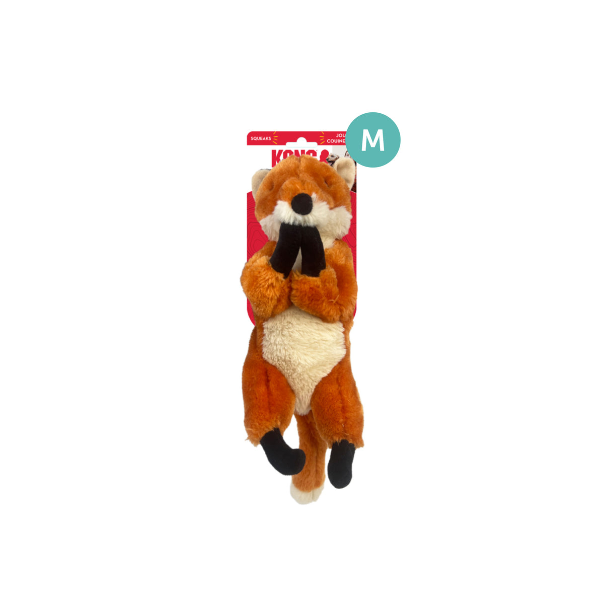 KONG Wild Low Stuff Fox