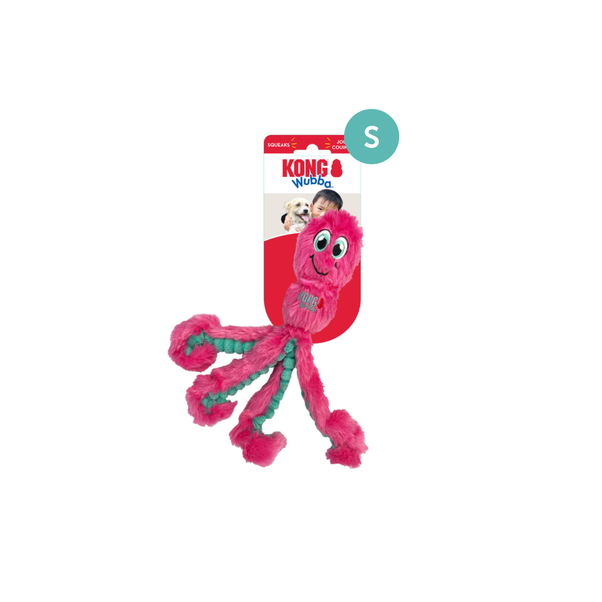 KONG Wubba Octopus Assorted