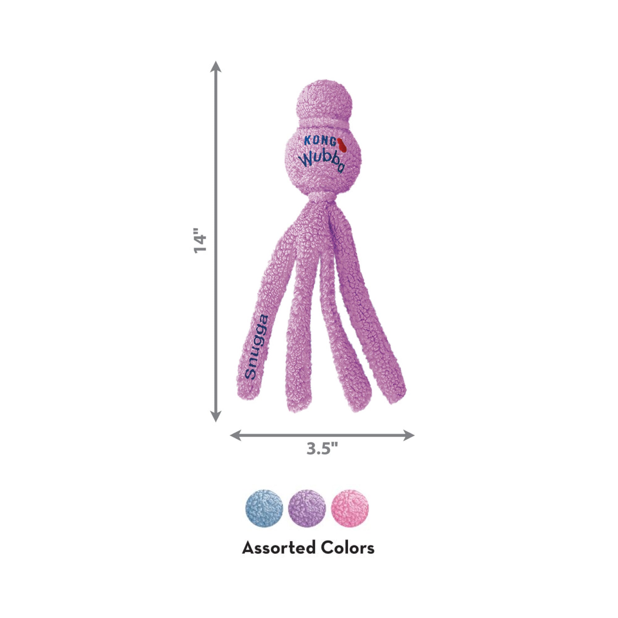 KONG Snugga Wubba Assorted