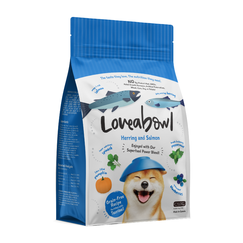 Loveabowl Grain Free Dog Dry Food 4.5kg