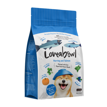 Loveabowl Grain Free Dog Dry Food 4.5kg