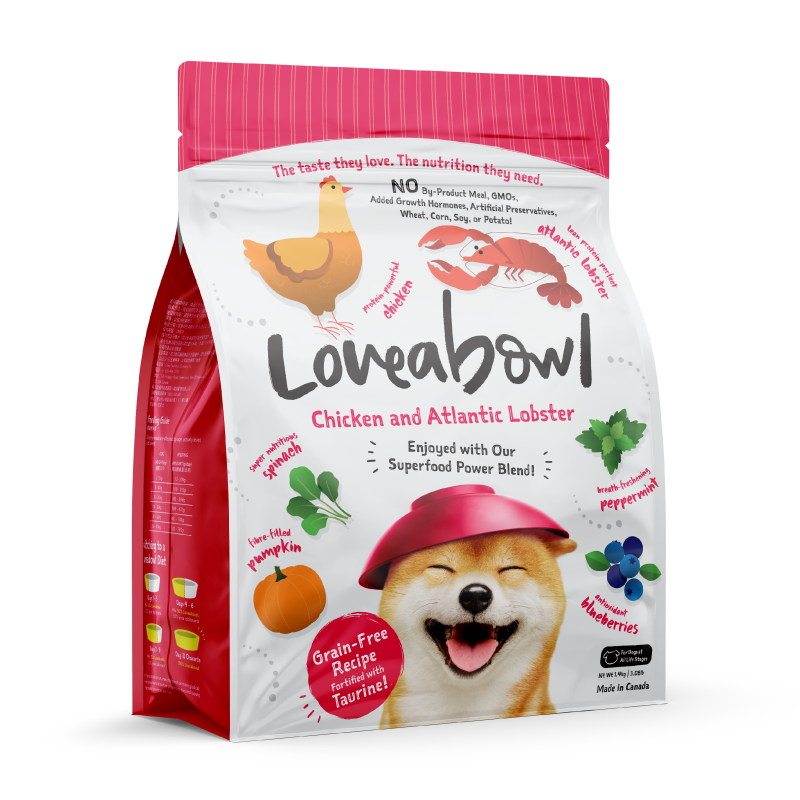 Loveabowl Grain Free Dog Dry Food 1.4kg