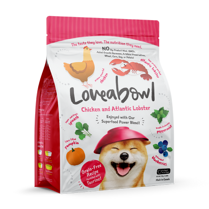 Loveabowl Grain Free Dog Dry Food 1.4kg