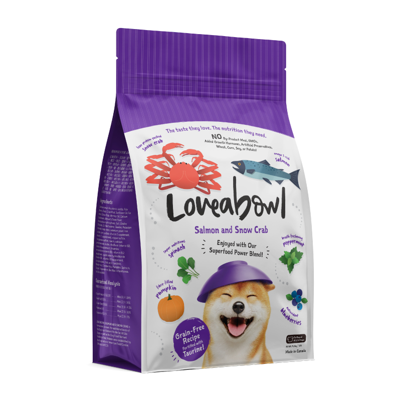 Loveabowl Grain Free Dog Dry Food 4.5kg