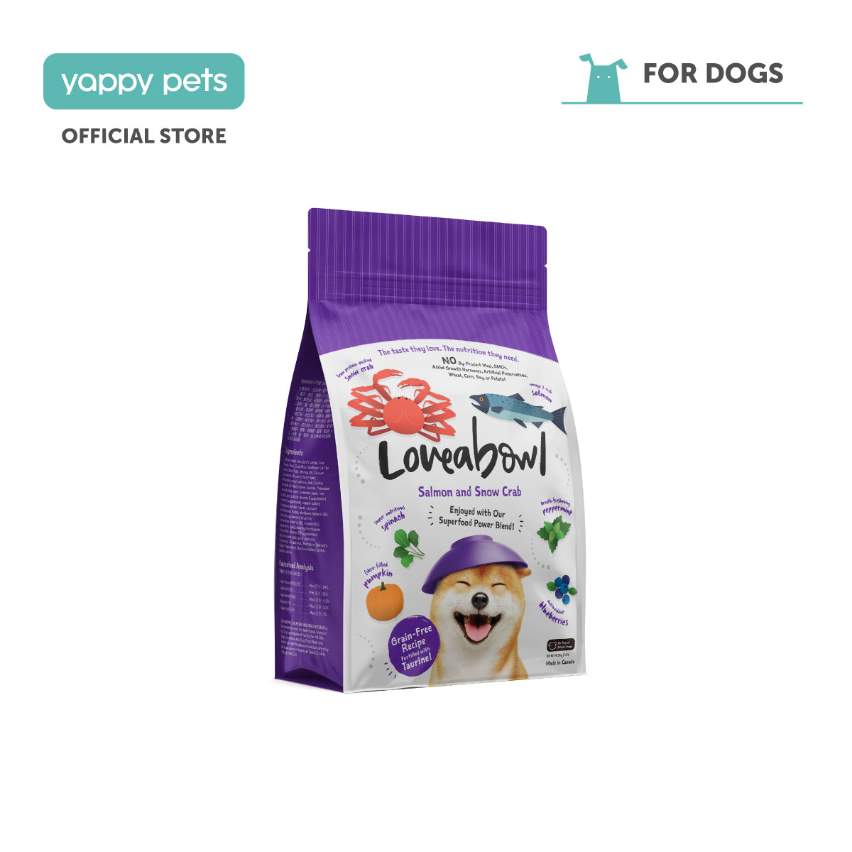 Loveabowl Grain Free Dry Dog Food