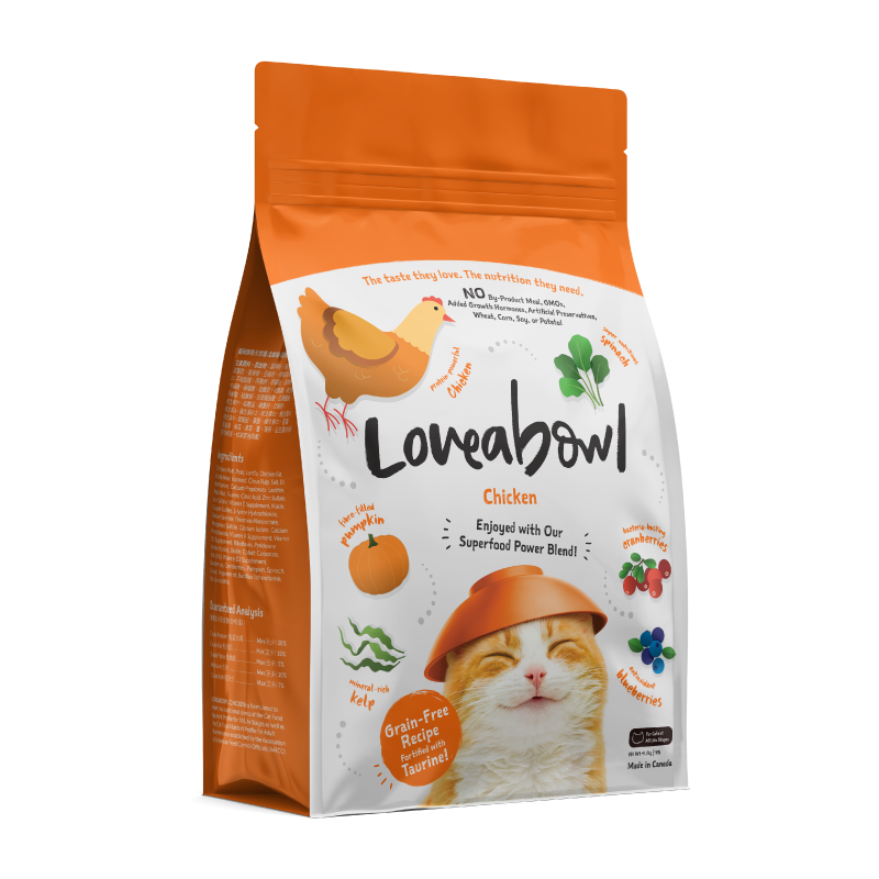 Loveabowl Grain Free Cat Dry Food 4.1kg