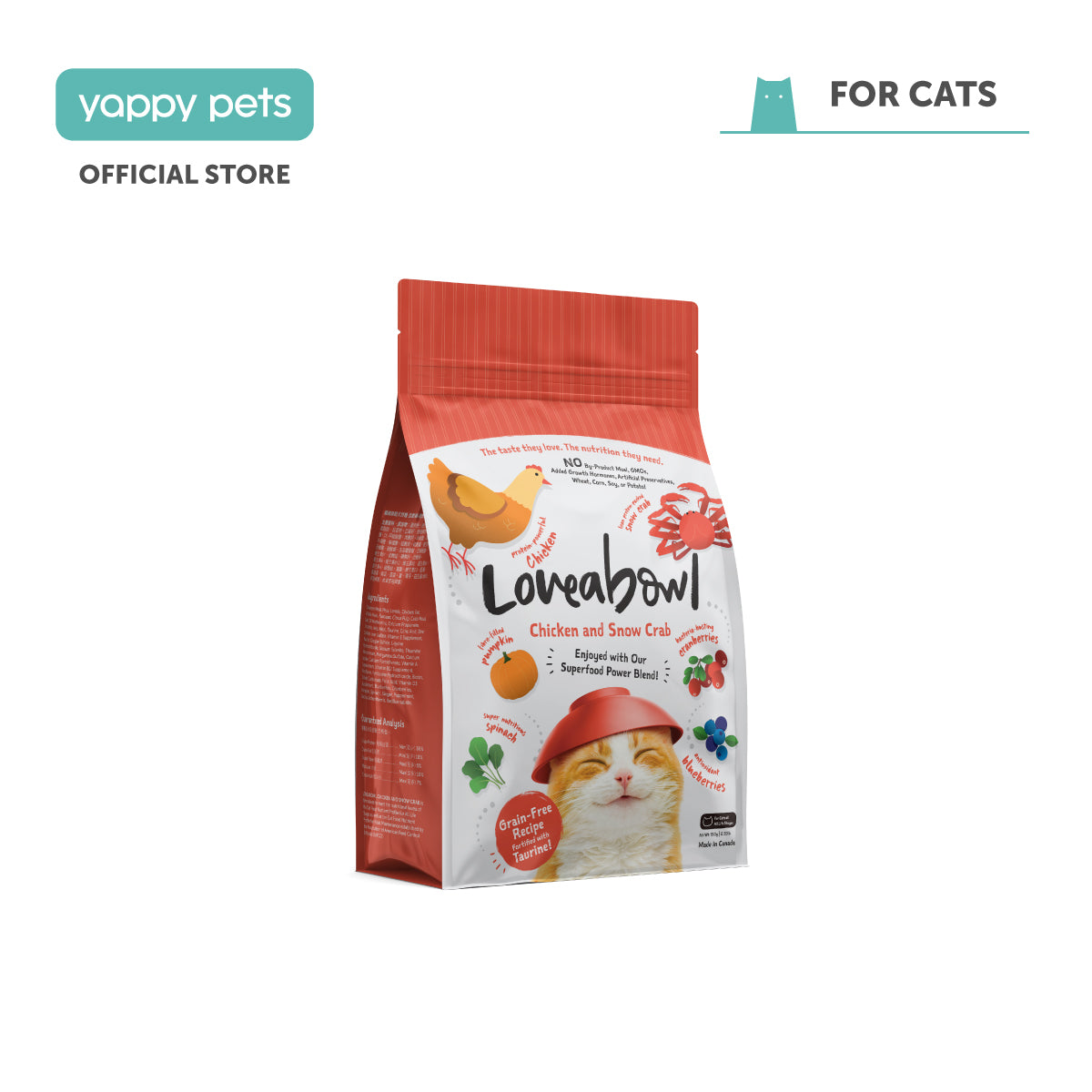 Loveabowl Grain Free Dry Cat Food