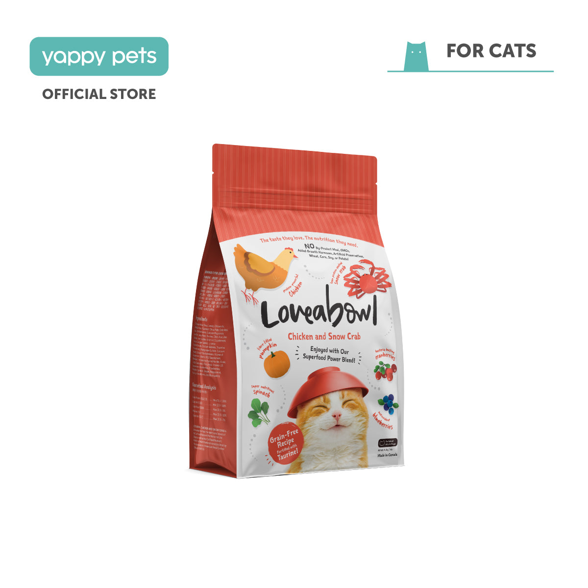 Loveabowl Grain Free Dry Cat Food