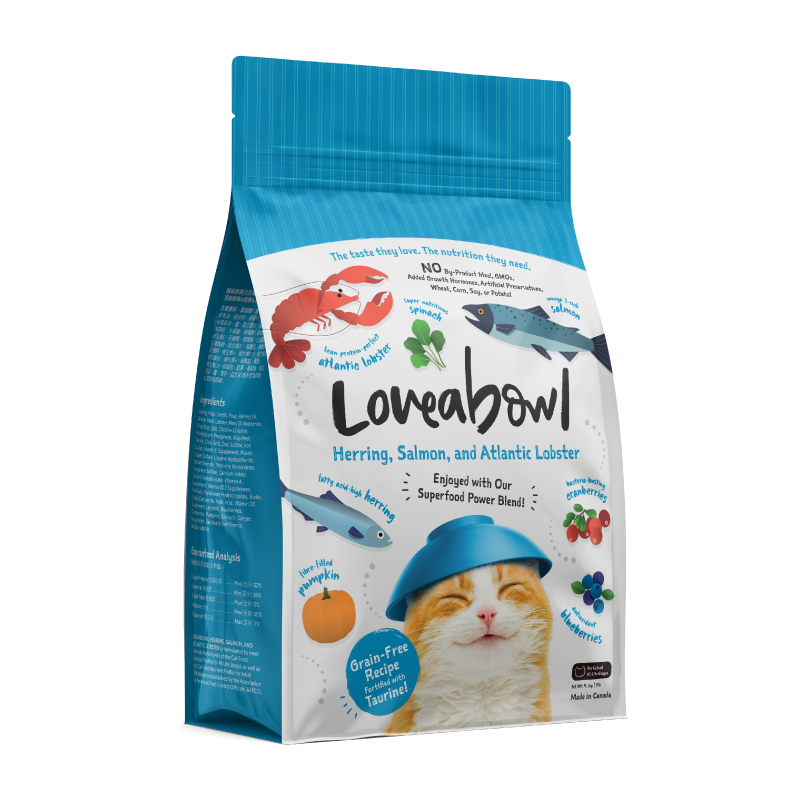 Loveabowl Grain Free Cat Dry Food 4.1kg