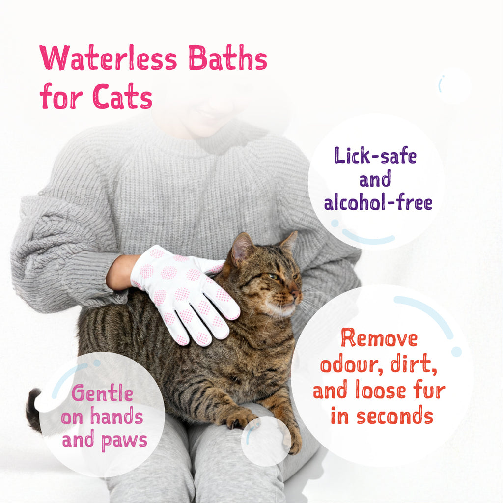 Loveabowl Clean-A-Cat Stress-free Pet Glove 10pcs