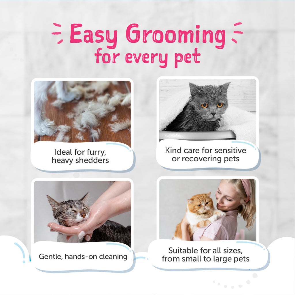 Loveabowl Clean-A-Cat Stress-free Pet Glove 10pcs