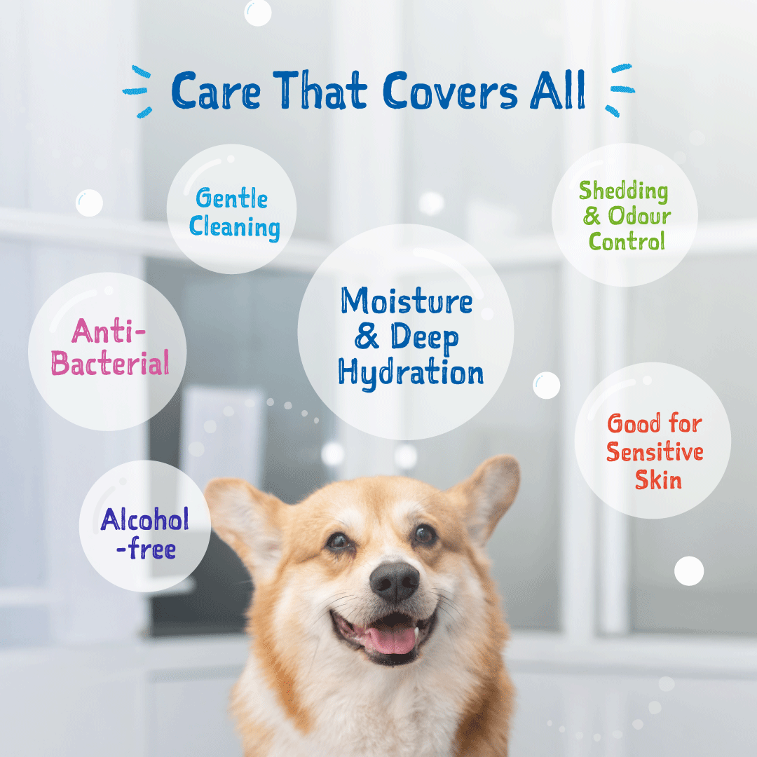 Loveabowl Clean-A-Dog Stress-free Pet Glove 2pcs