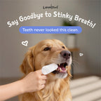 Loveabowl Clean-A-Tooth Dogs Dental Cleaning Wipes
