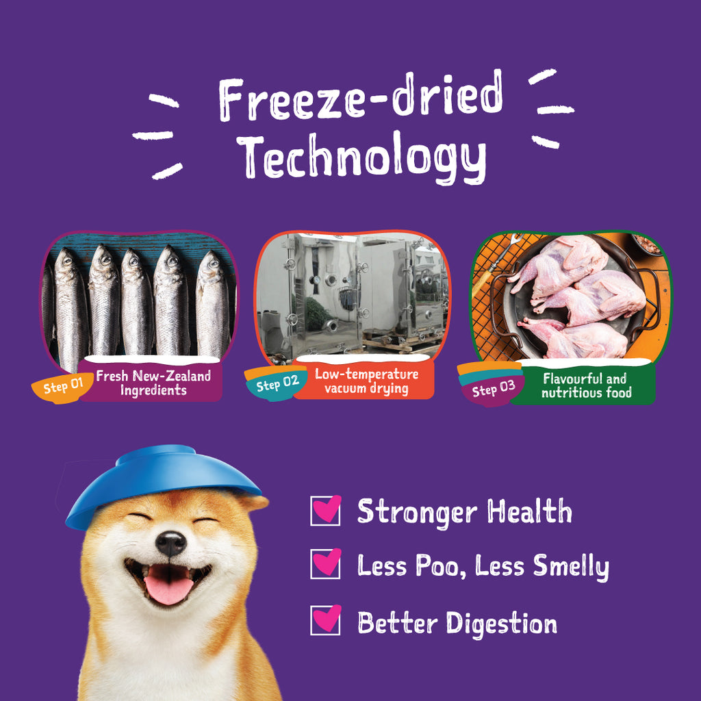 Loveabowl Freeze-a-Bowl Freeze Dried Dog Food