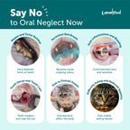Loveabowl Clean-A-Tooth Cats Dental Cleaning Wipes