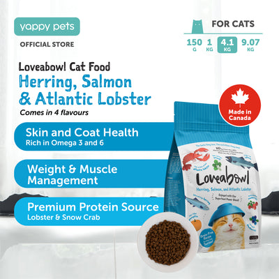 Loveabowl Grain Free Cat Dry Food 4.1kg