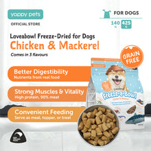 Loveabowl Freeze-a-Bowl Freeze Dried Dog Food 425g