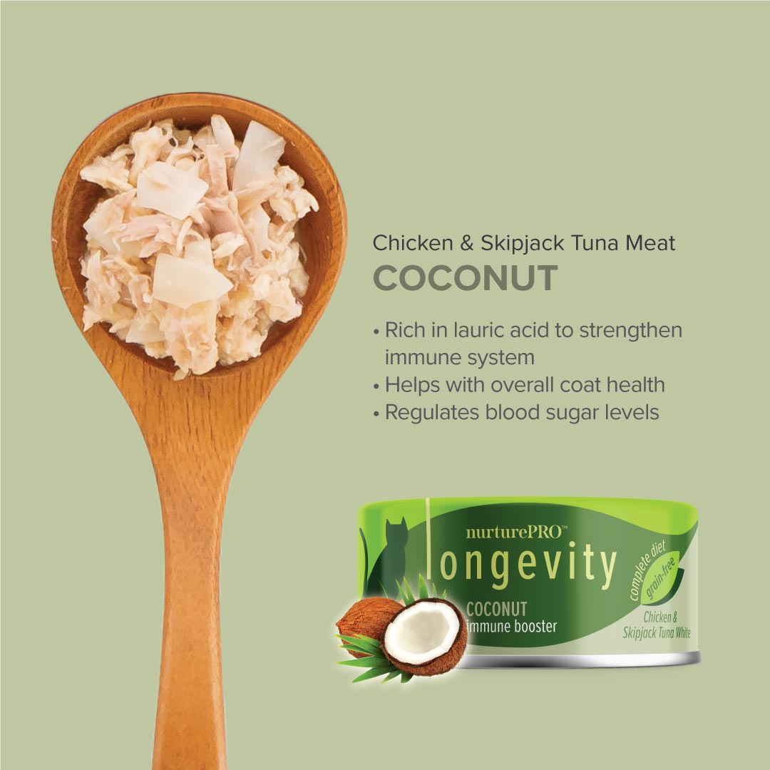 NurturePRO Longevity Chicken & Skipjack Tuna Wet Cat Food