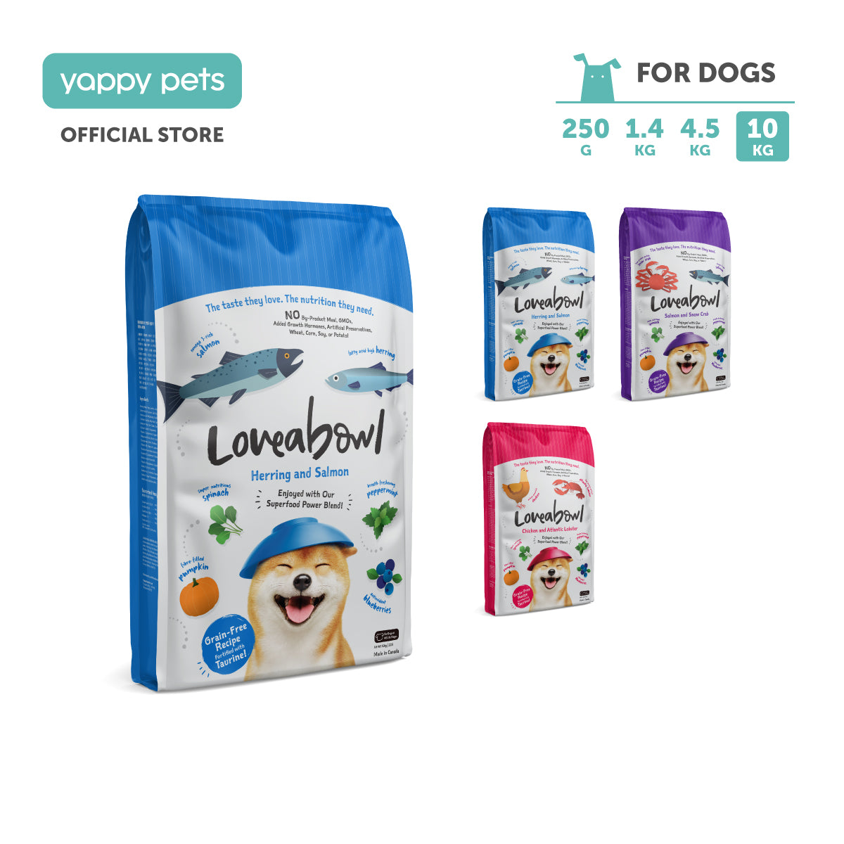 Loveabowl Grain Free Dry Dog Food