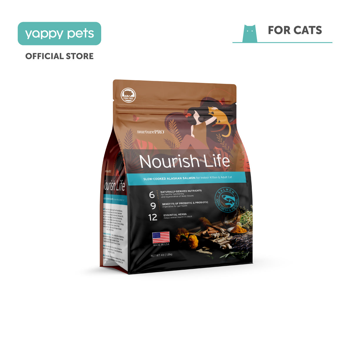NurturePRO Nourish Life Slow Cooked Dry Cat Food