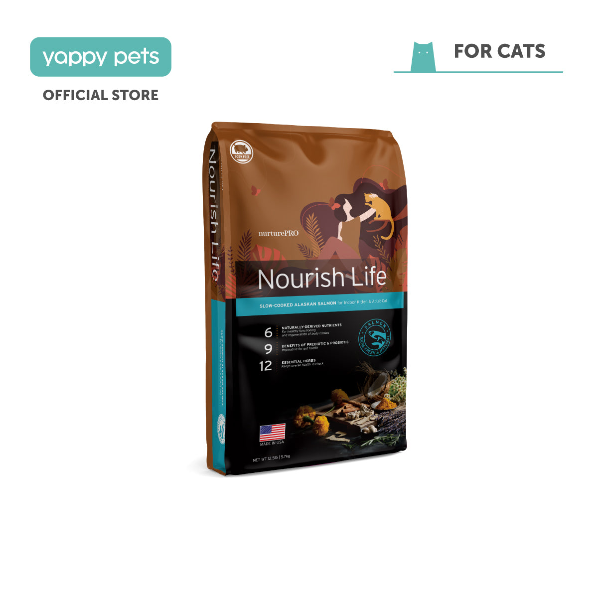 NurturePRO Nourish Life Slow Cooked Dry Cat Food
