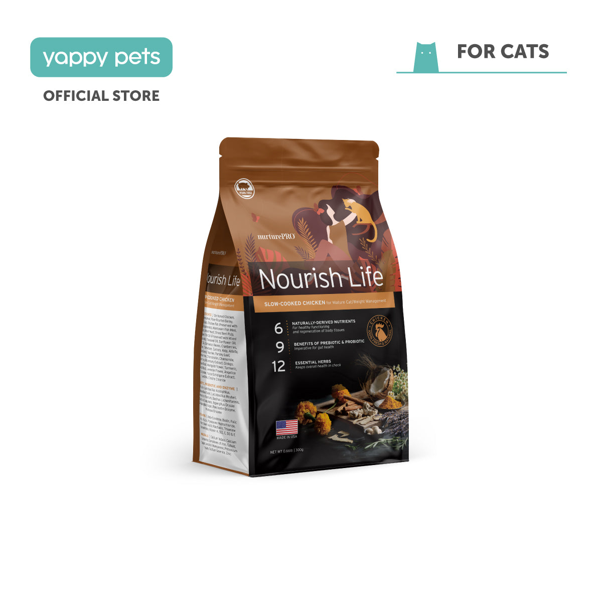 NurturePRO Nourish Life Slow Cooked Dry Cat Food