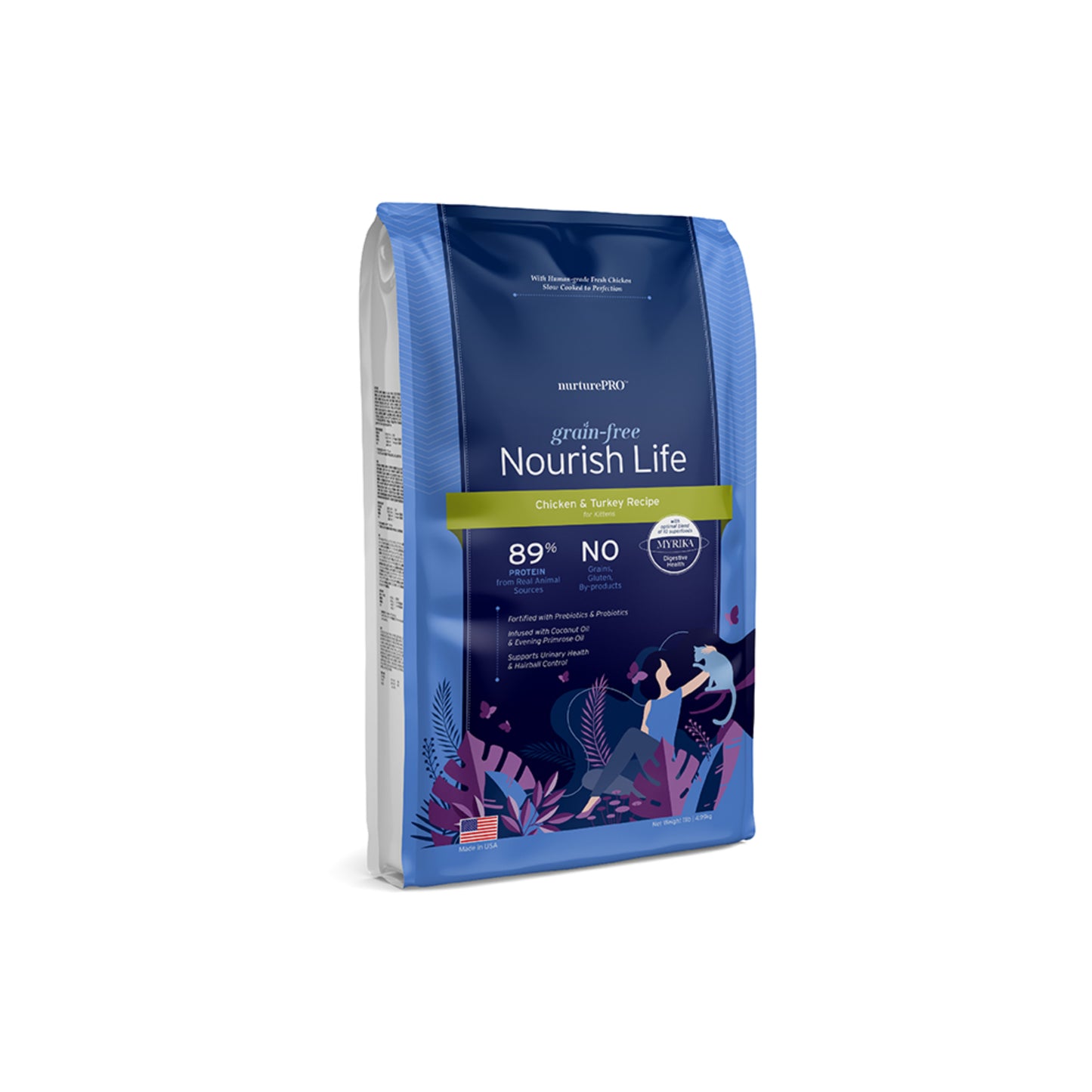 Nurture Pro Nourish Life Grain-free Cat Dry Food 4.99kg