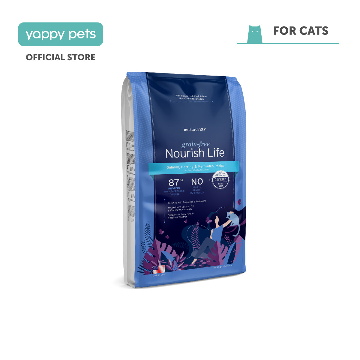 NurturePRO Nourish Life Slow Cooked Grain-Free Dry Cat Food