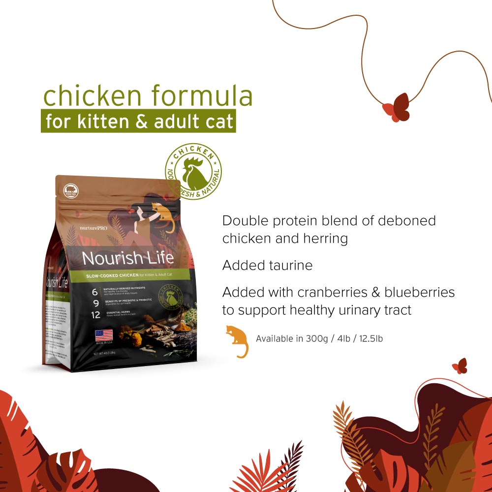 NurturePRO Nourish Life Slow Cooked Dry Cat Food