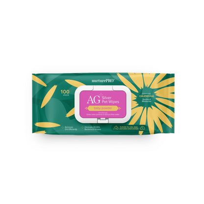 nurturepro™ AG+ Silver Pet Wipes 100 sheets