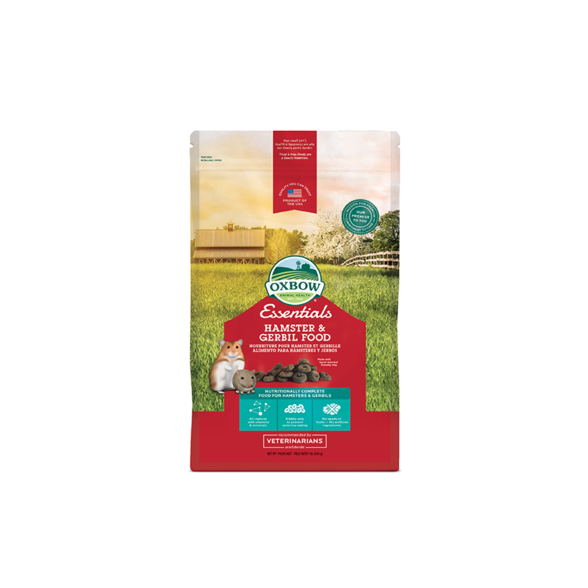 Oxbow Essentials Hamster & Gerbil Food