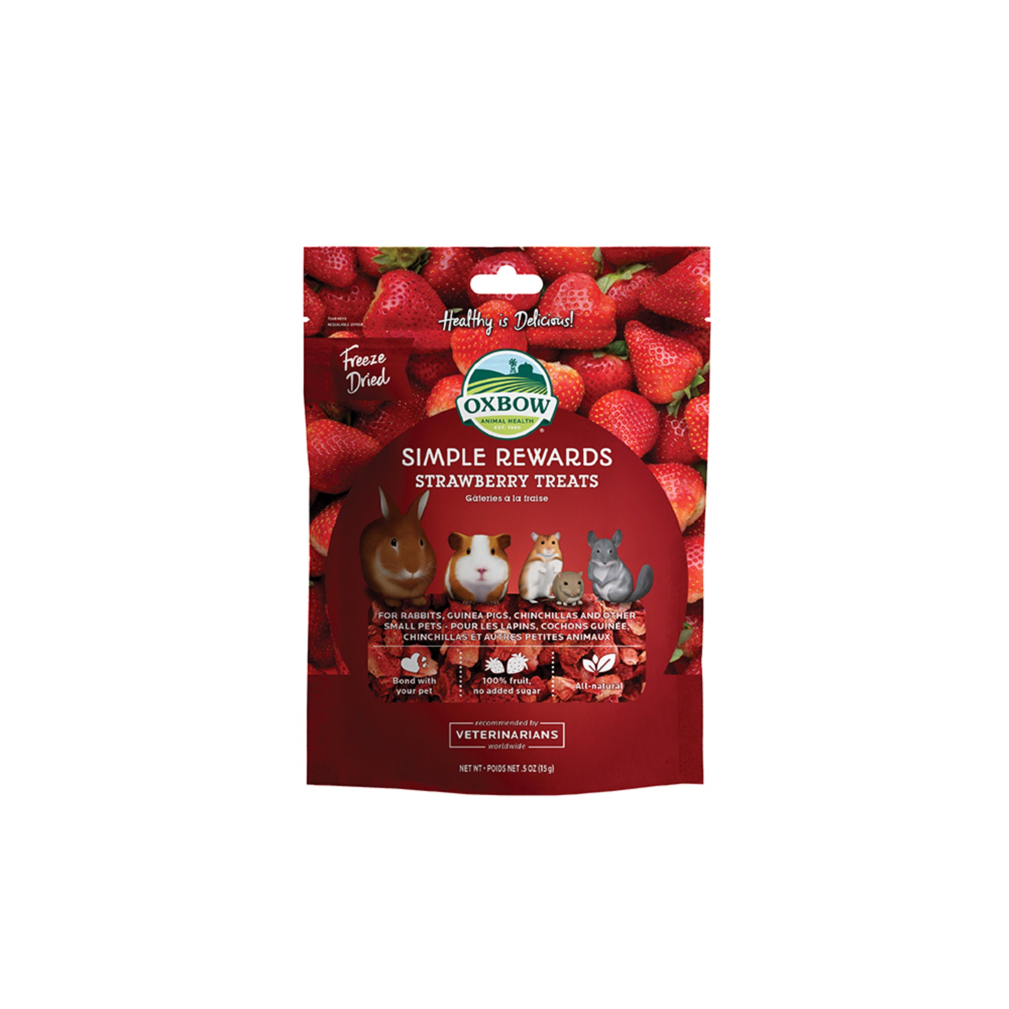Oxbow Simple Rewards Strawberry Treats