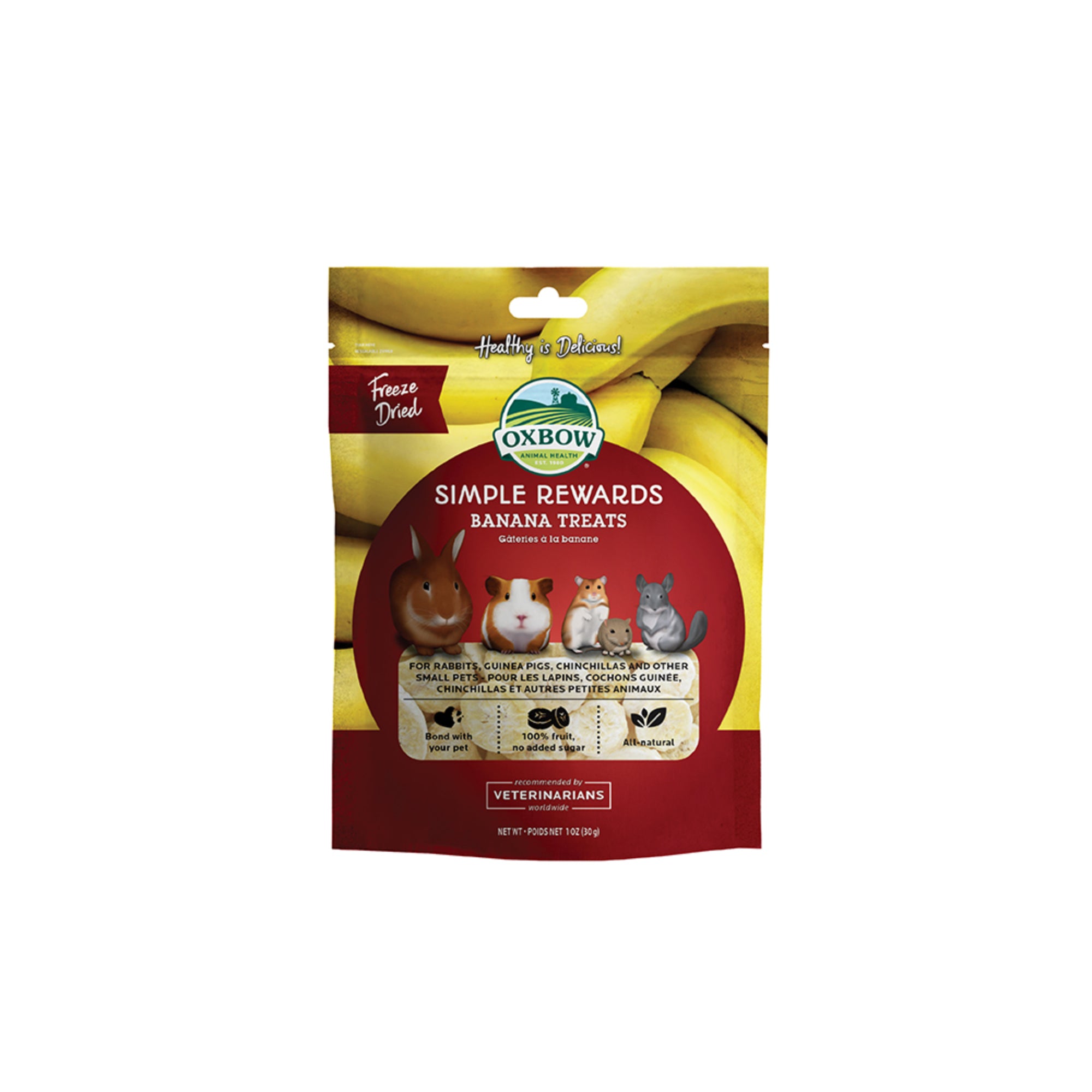 Oxbow Simple Rewards Banana Treats