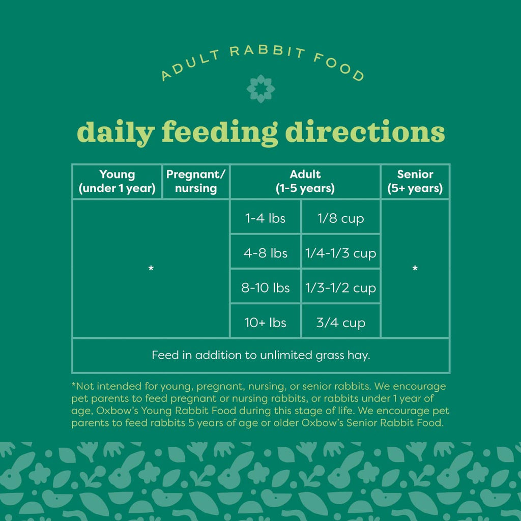 Oxbow Essentials Adult Rabbit Food