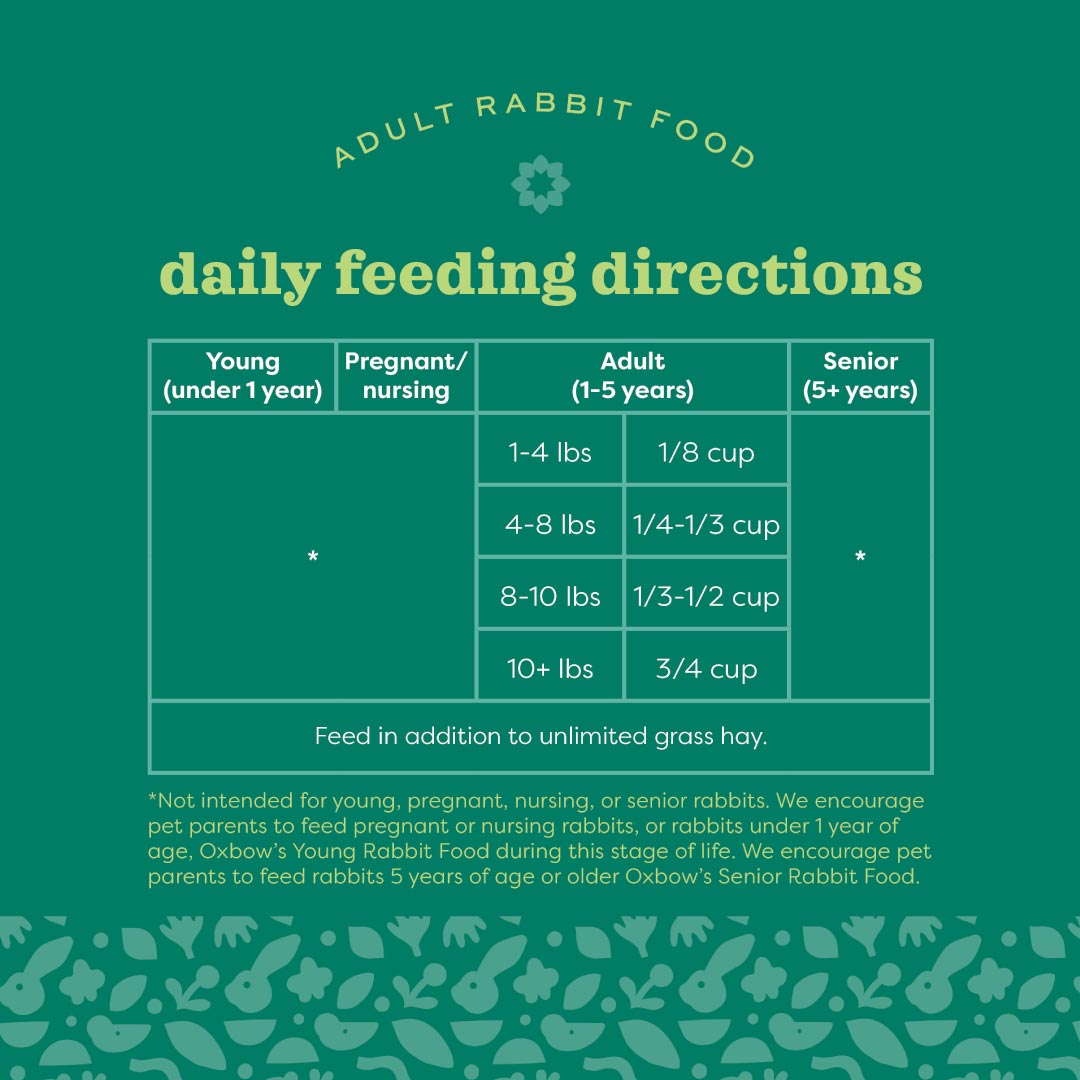 Oxbow Essentials Adult Rabbit Food