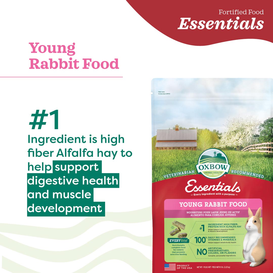 Oxbow Essentials Young Rabbit Food