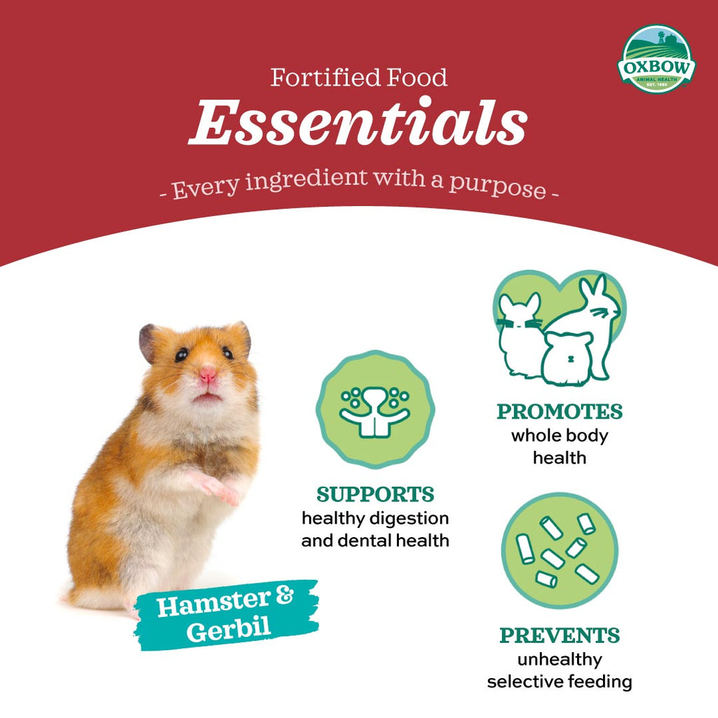 Oxbow Essentials Hamster & Gerbil Food