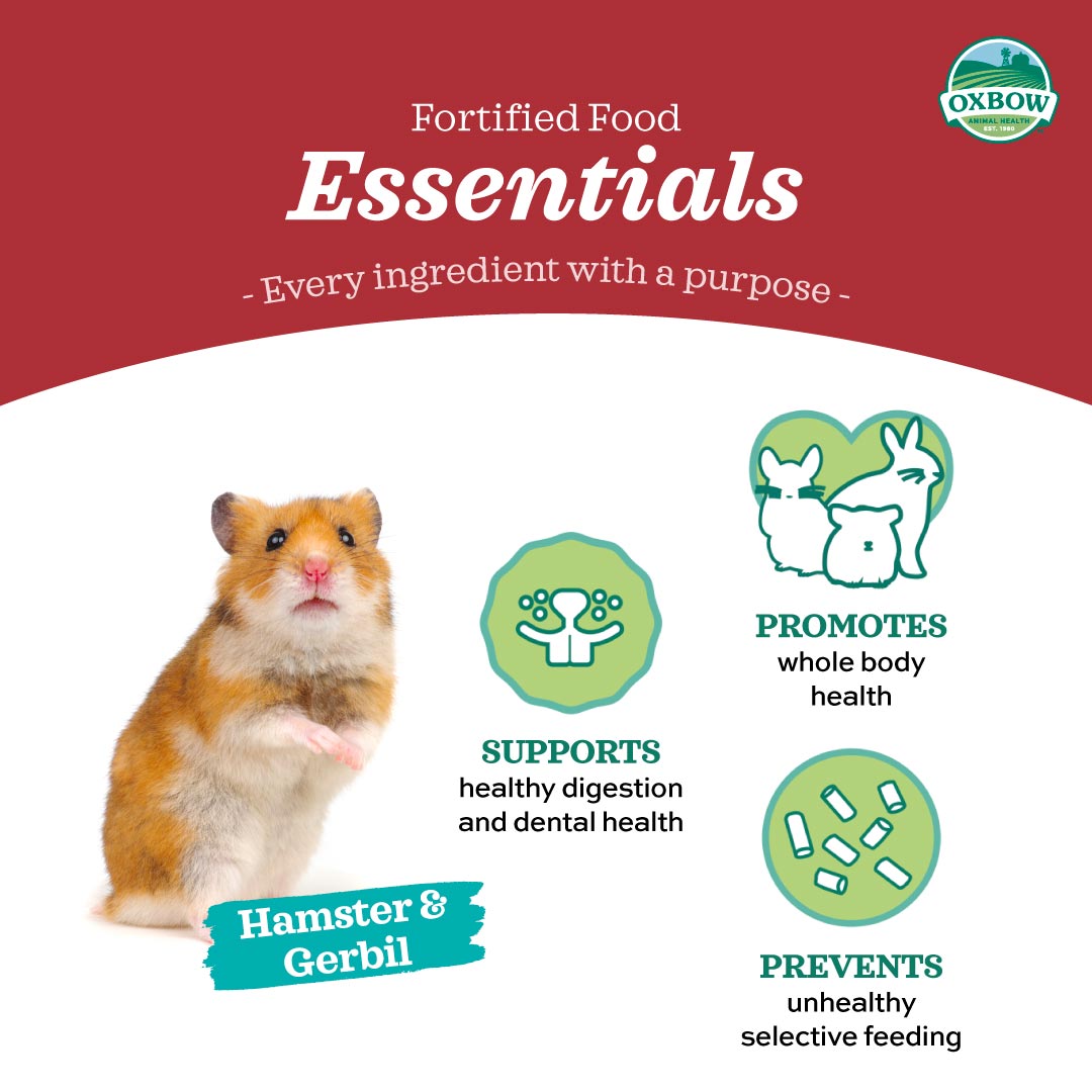 Oxbow Essentials Hamster & Gerbil Food