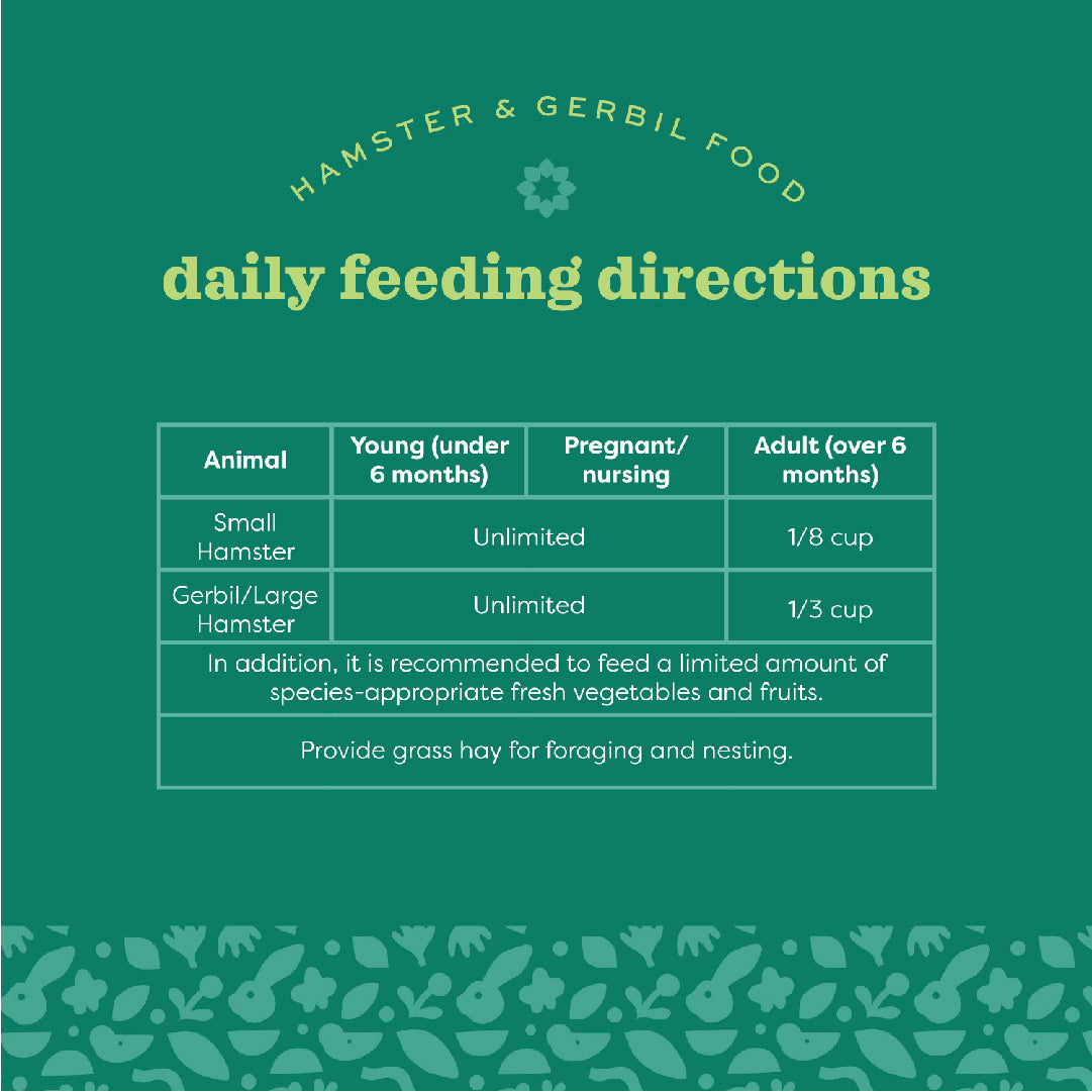 Oxbow Essentials Hamster & Gerbil Food