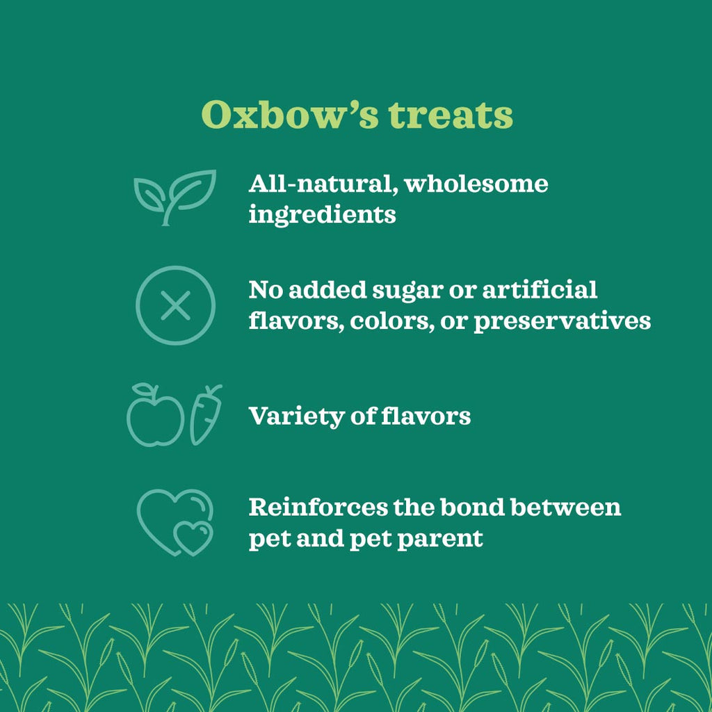 Oxbow Simple Rewards Baked Treats with Bell Pepper