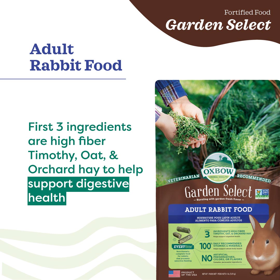 Oxbow Garden Select Adult Rabbit Food