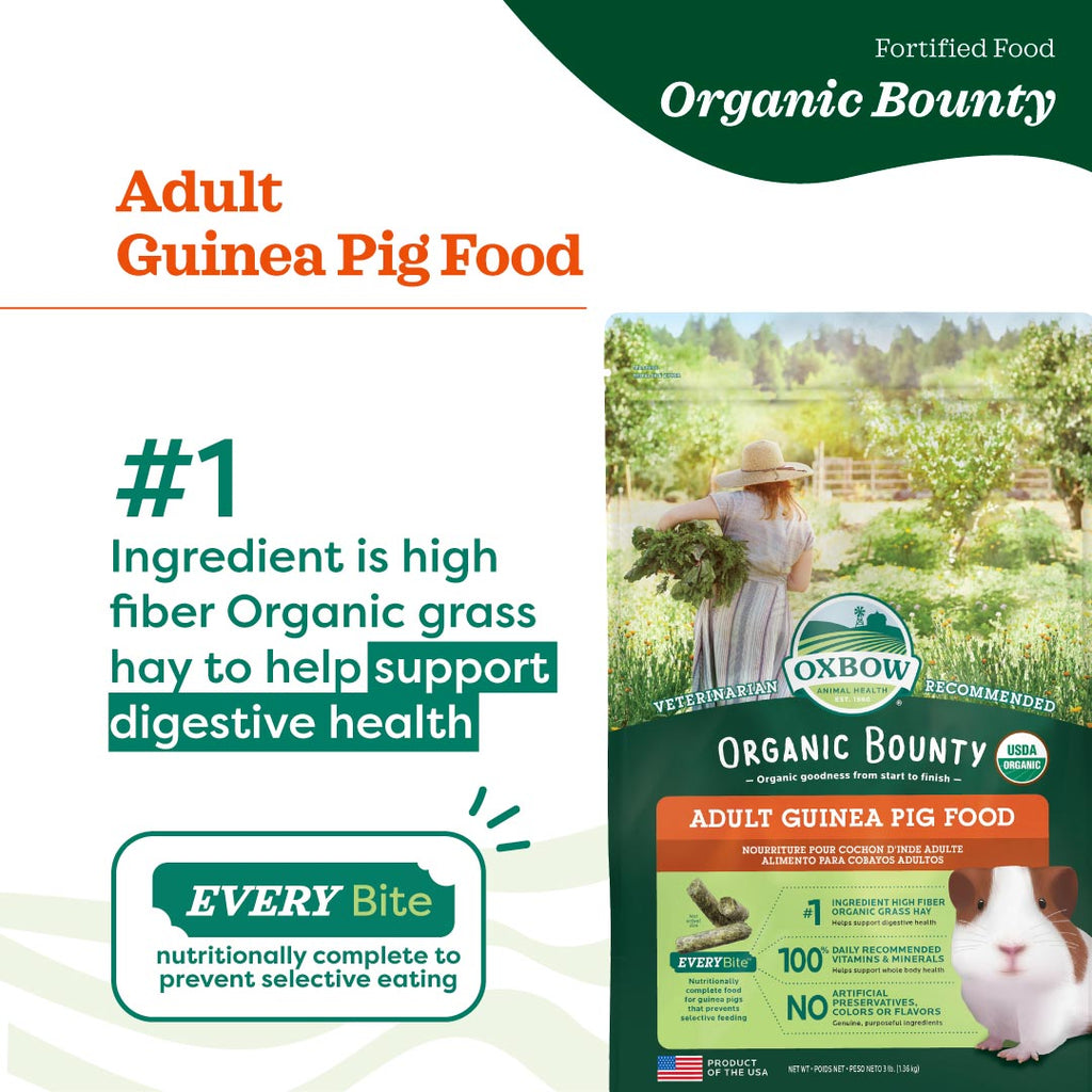 Oxbow Organic Bounty Adult Guinea Pig