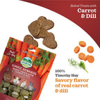 Oxbow Simple Rewards Baked Treats with Carrot & Dill