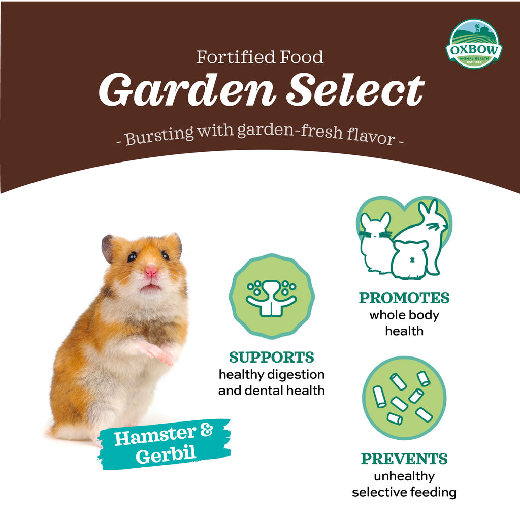 Oxbow Garden Select Hamster & Gerbil Food