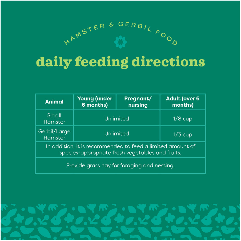Oxbow Garden Select Hamster & Gerbil Food