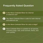 NurturePRO NANO Colloidal Silver Pet Treatments for Wounds