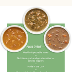 The Honest Kitchen Pumpkin Pour Overs Dog Food Toppers Salmon & Pumpkin Stew 5.5oz